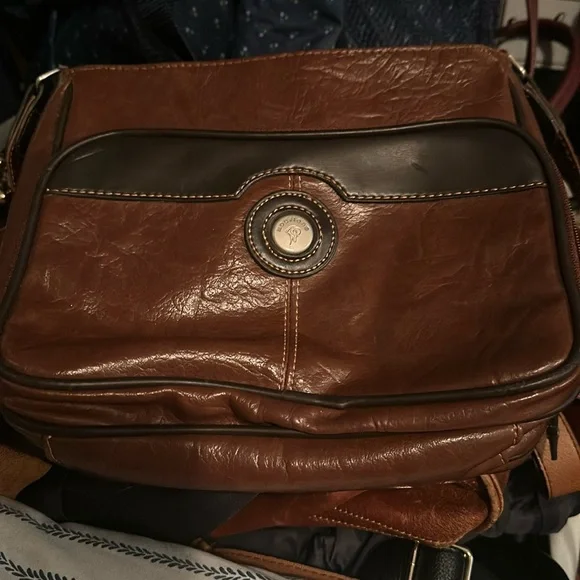 Mouflon Bags Mouflon Vintage Leather Crossbody Bag Poshmark